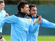 Bóng đá anh, ngoại hạng anh, lịch thi đấu euro 2012, Tevez sinh ra là để đá cặp với Aguero